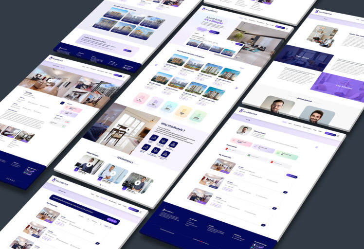 xulife website mockup